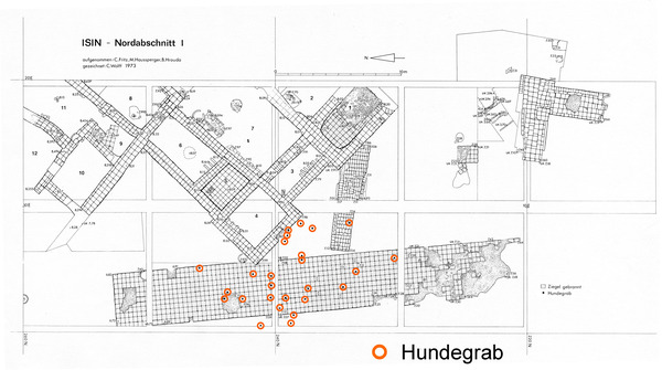 Isin Rampe mit Hundegräbern